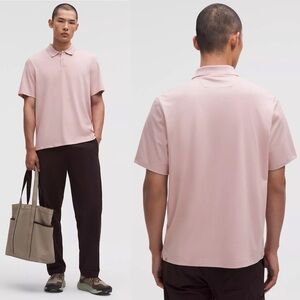 Lululemon Athletica Men's Organic Pima Cotton Short-Sleeve Polo Shirt, XXL